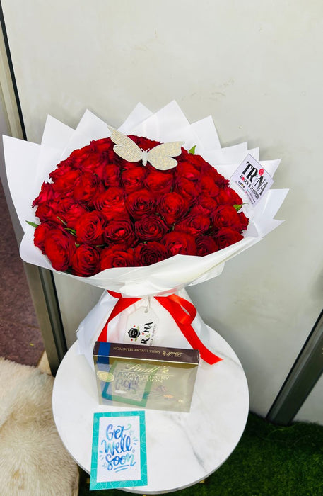 Flowers + Chocolate Gift Pack