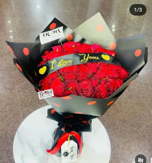 “I Love You” Romantic Bouquet
